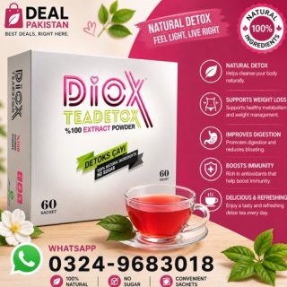 Diox Tea Detox 100% Extract Powder In Pakistan