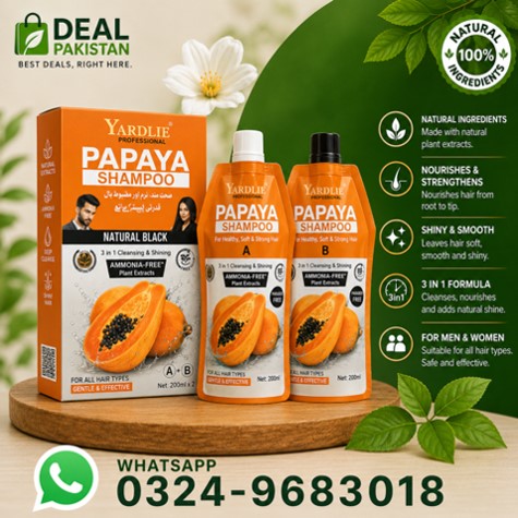Papaya Hair Color Shampoo In Pakistan