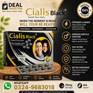 Cialis Black 20Mg Tablets In Pakistan