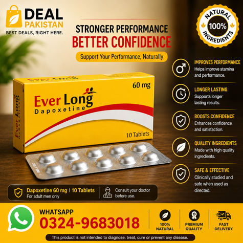 Ever Long Tablets In Pakistan