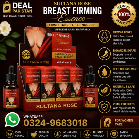 Sultana Rose Breast Firming Cream In Pakistan